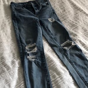 American Eagle High Rise Stretch 4s Jeans